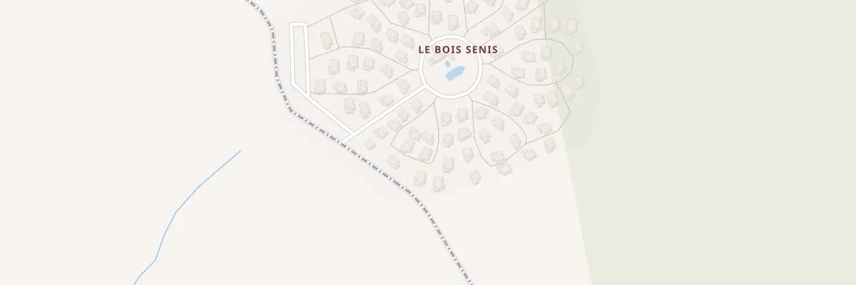 Plan du 10 Le Bois Senis aux Forges