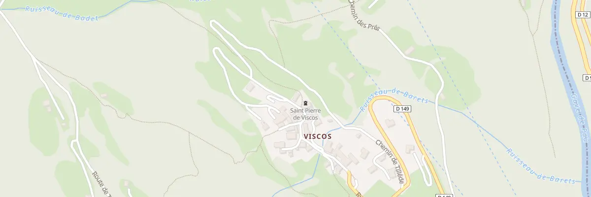 Plan du 20 Rue des Ardoisiers à Viscos