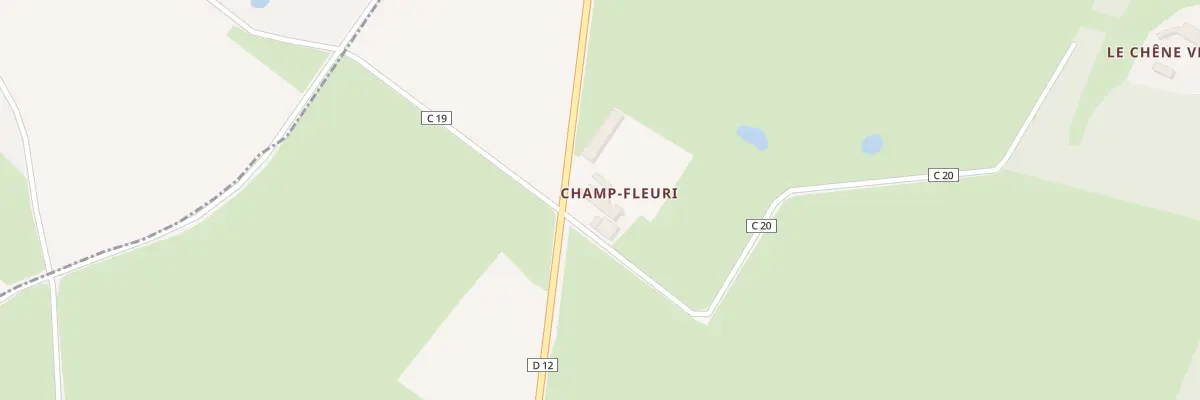 Plan du 5002 Champ Fleuri à Courcelles-la-Forêt