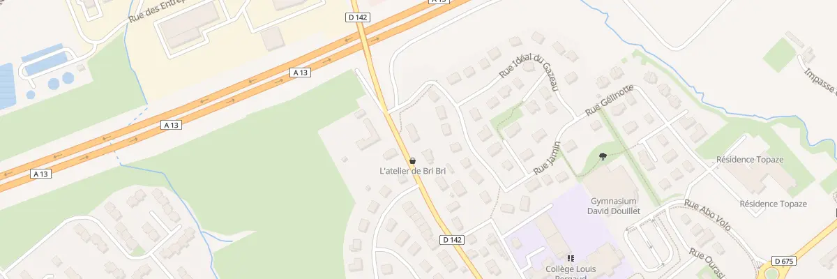 Plan du 35 Rue du Mesnil-Da à Dozulé