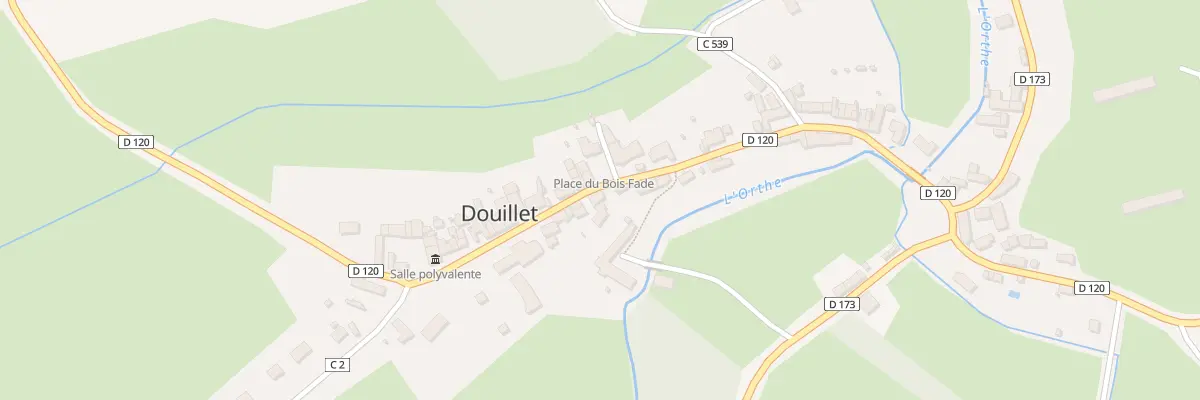 Plan du 15 Rue Robert Triger à Douillet