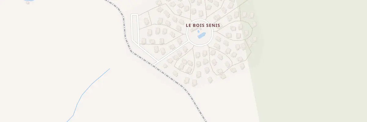 Plan du 8 Le Bois Senis aux Forges