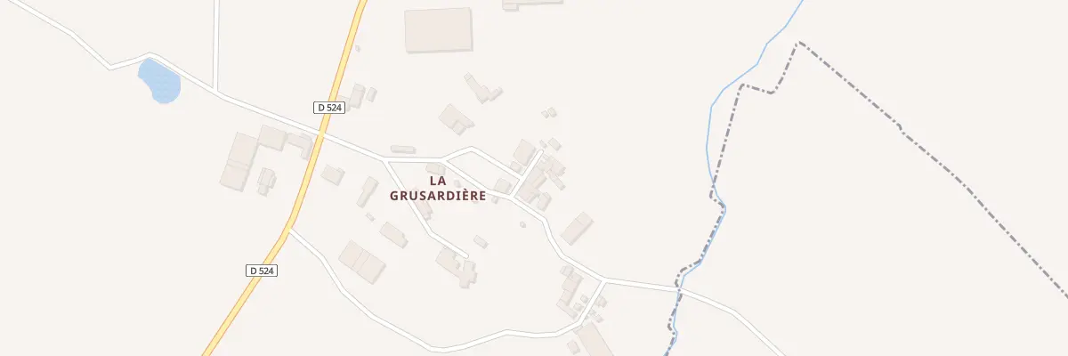 Plan du 7 La Grusardiere à Vasles