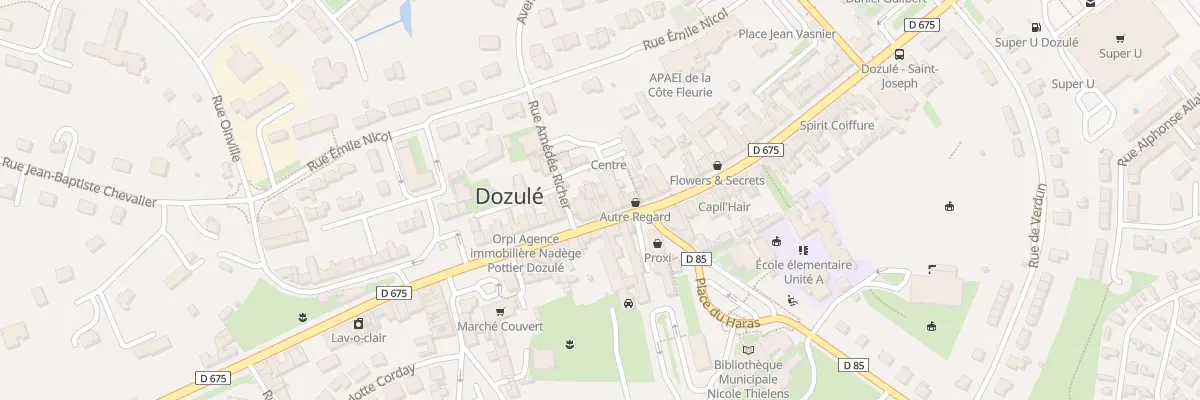 Plan du 97 Gr Grande Rue à Dozulé