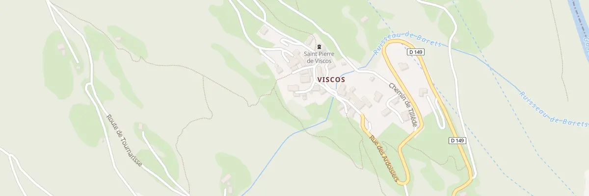 Plan du 4 Le Village à Viscos