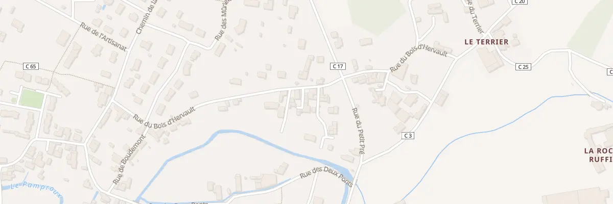 Plan de Imp des Rosiers à Pamproux