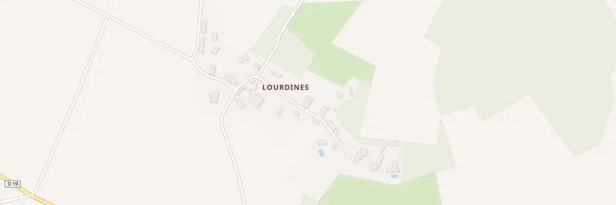 Plan du 7 Lourdines à Curçay-sur-Dive
