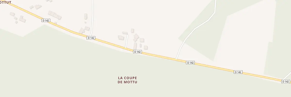 Plan du 13 Mottut à Boscamnant