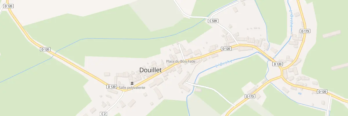Plan du 36 Rue Robert Triger à Douillet