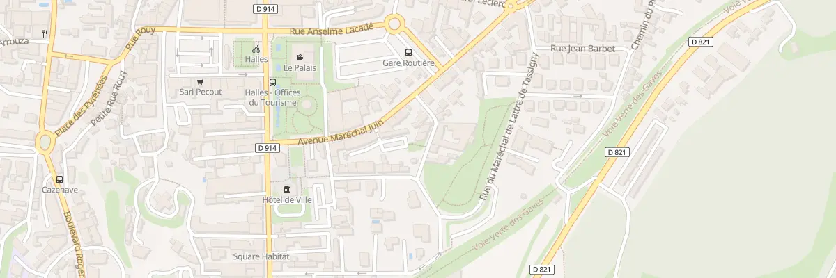 Plan du 5 Rue de l’You à Lourdes
