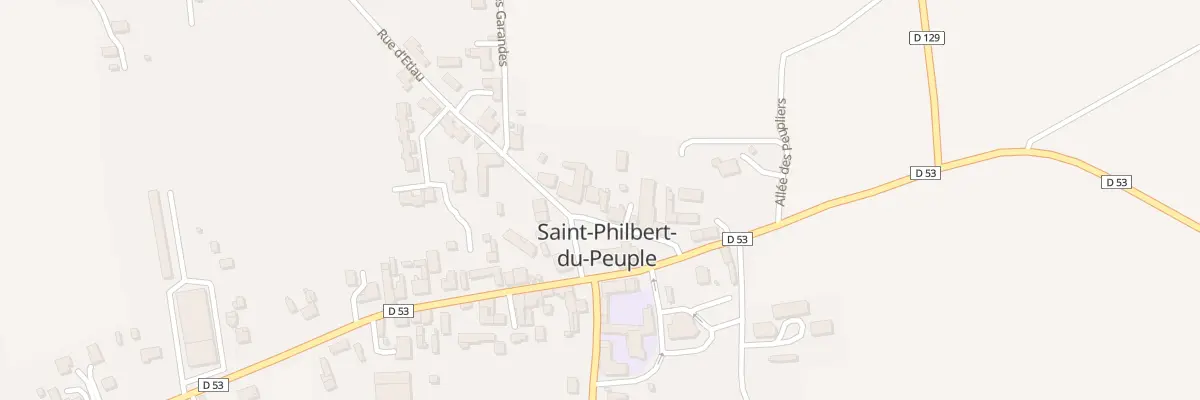 Plan du 18 Pl de l’Église à Saint-Philbert-du-Peuple