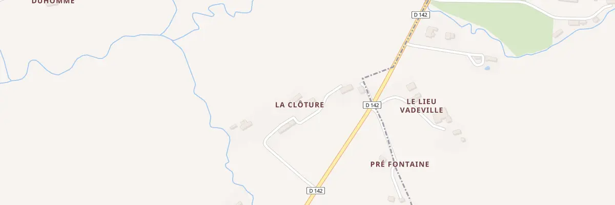 Plan du 5661 La Cloture à Dozulé