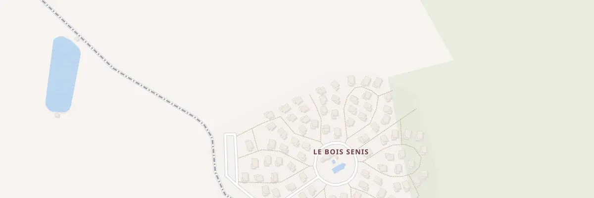 Plan du 89 Le Bois Senis aux Forges