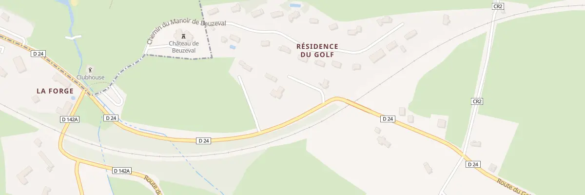 Plan du 2 Imp du Lieu Marchand à Gonneville-sur-Mer