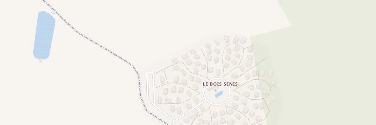 Plan du 96 Le Bois Senis aux Forges