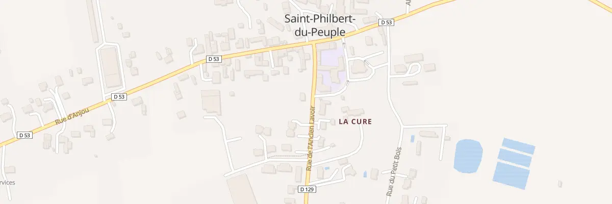 Plan du 14 Rue de l’Ancien Lavoir à Saint-Philbert-du-Peuple