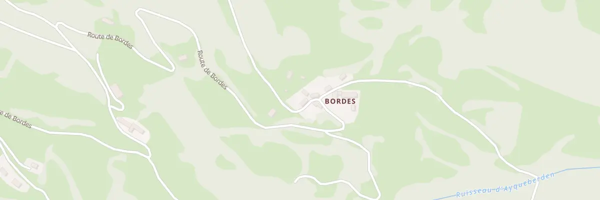 Plan du 5021 Bordes à Vier-Bordes