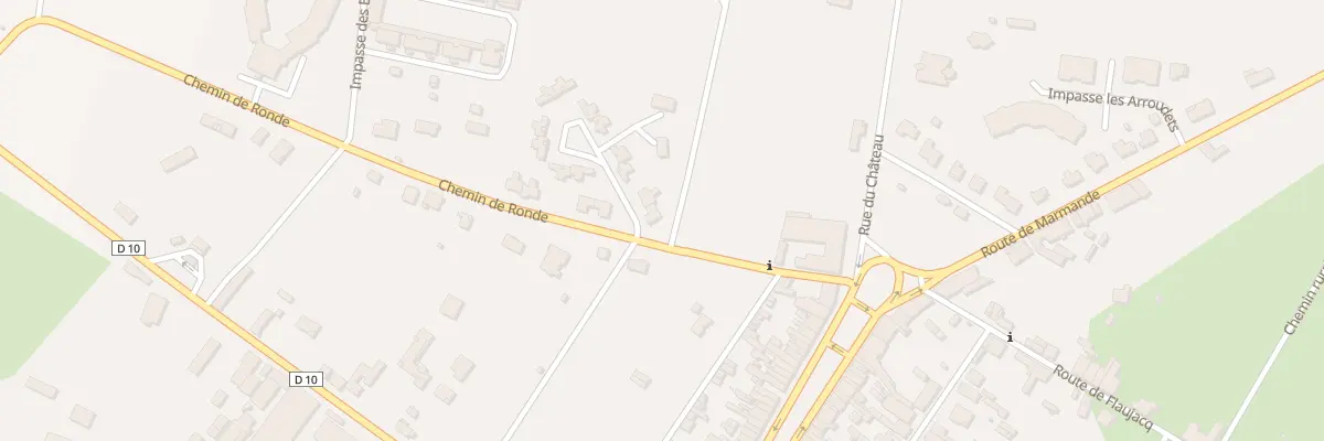 Plan du 22 Rue du Sabla à Grignols