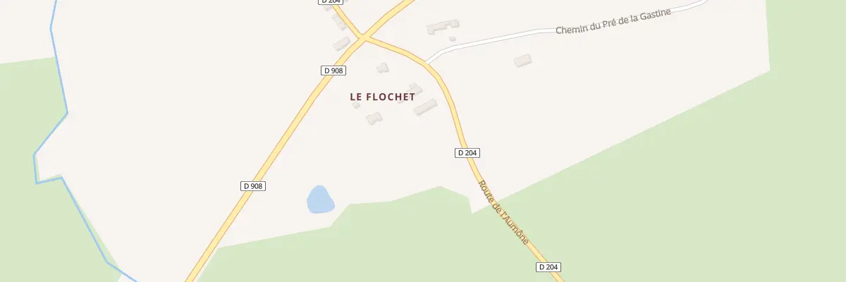Plan du 17 Le Flochet à La Lande-de-Goult
