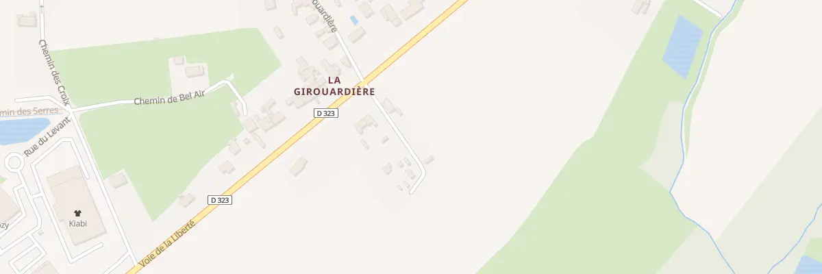Plan du 35 Che de Saint Vincent à La Flèche