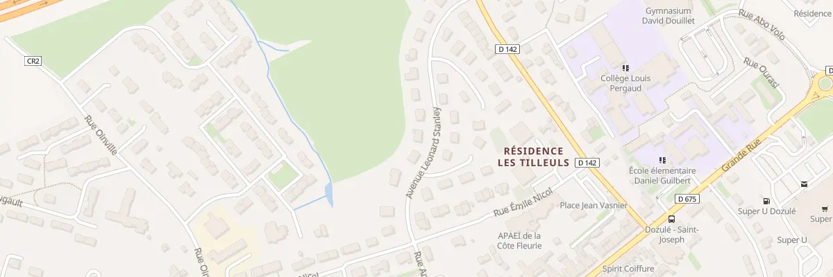 Plan du 10 Av Leonard Stanley à Danestal