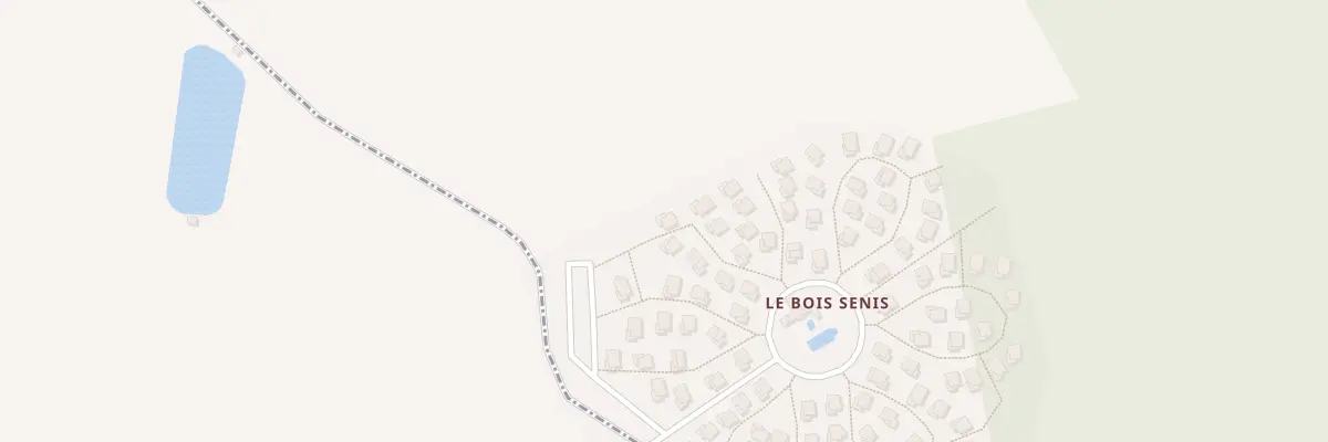 Plan du 98 Le Bois Senis aux Forges