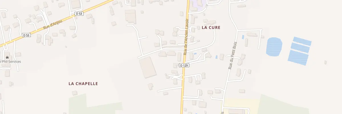 Plan du 1 Rue des Jardins à Beaupréau-en-Mauges