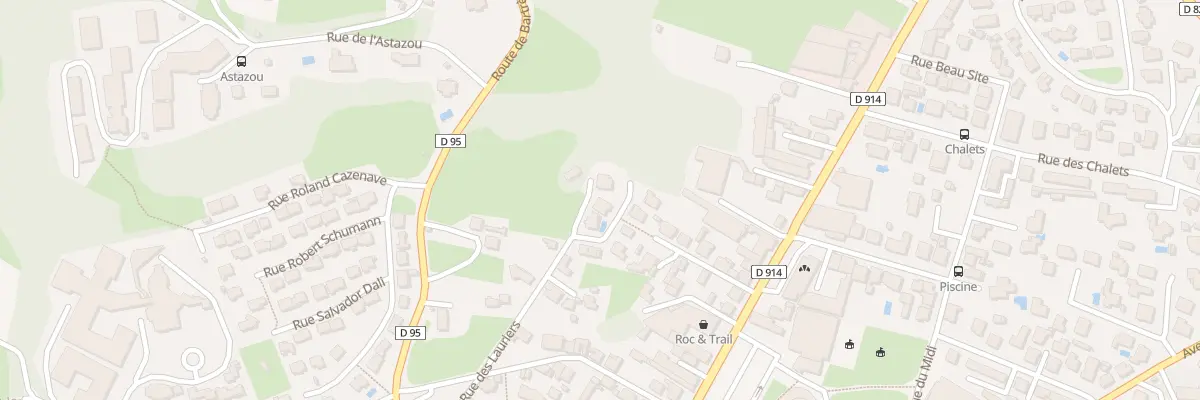 Plan du 3 Rue du Canonge à Lourdes