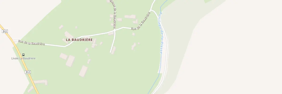Plan du 1 Rue de la Baudrière à L’Orée-d’Écouves
