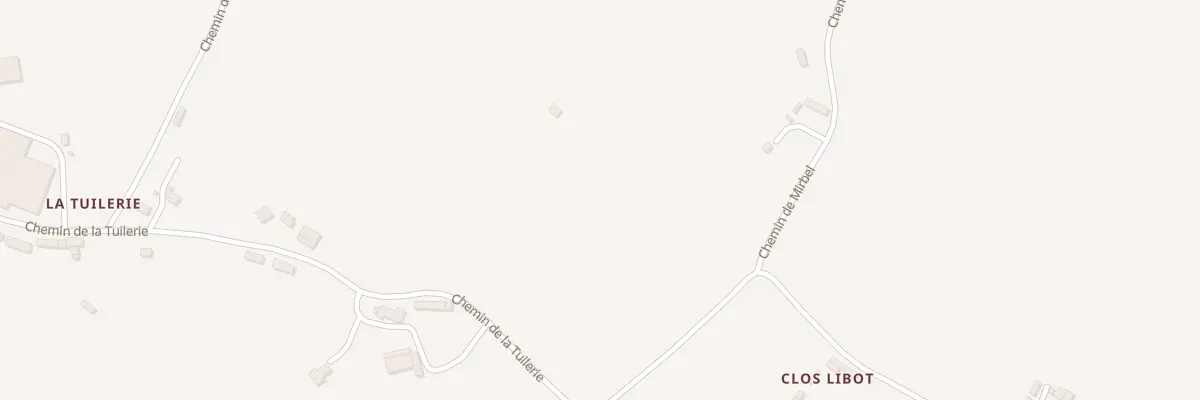 Plan du 750 Che de Mirbel à Belle Vie en Auge