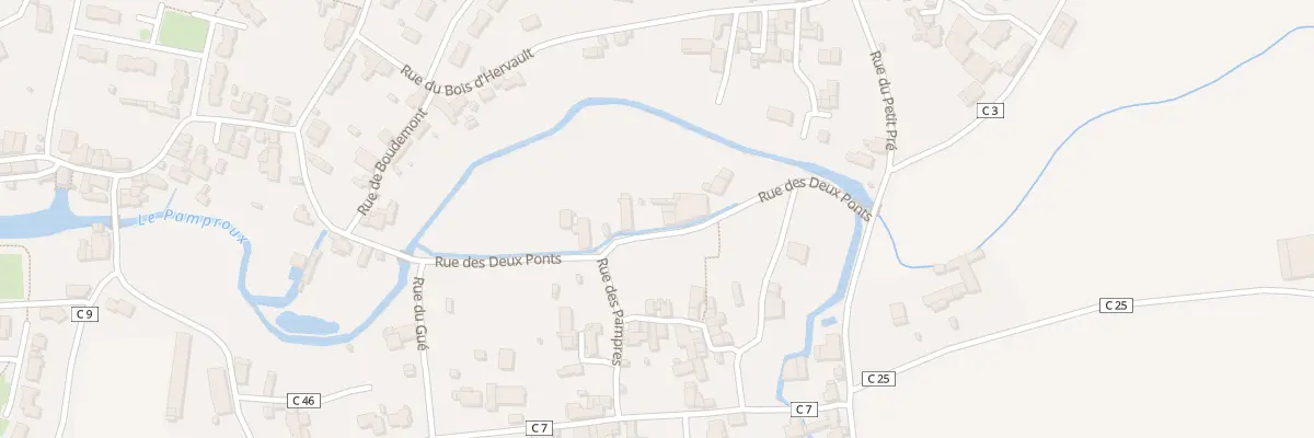 Plan du 39 Rue des Deux Ponts à Pamproux