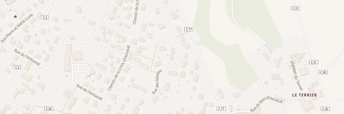 Plan du 19 Rue des Muriers à Pamproux