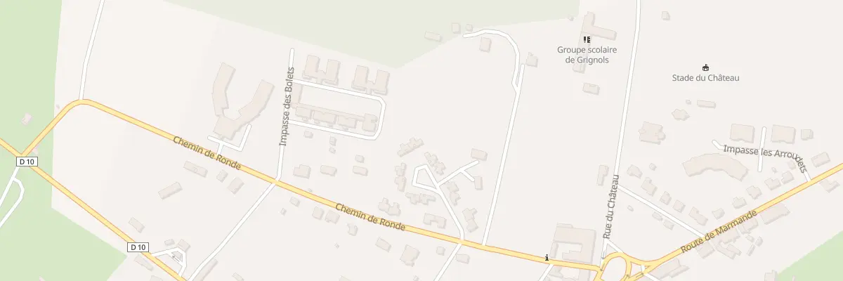 Plan du 114 Rue du Sabla à Grignols