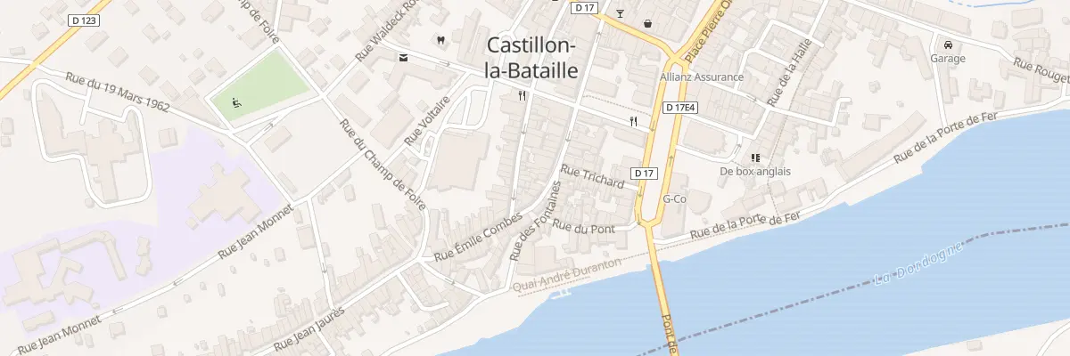 Plan du 46B Rue Emile Combes à Castillon-la-Bataille