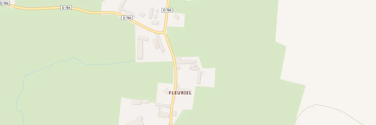 Plan du 23 Fleuriel à Fleuré