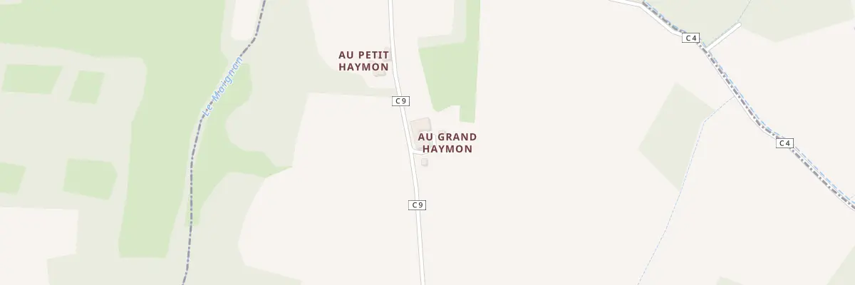 Plan du 107 Rte du Haymon à Lias-d’Armagnac