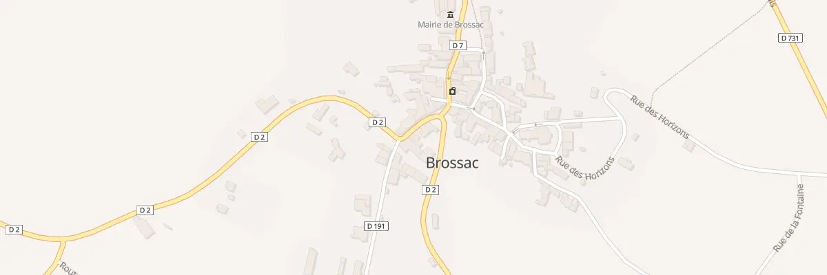 Plan du 9 Rte de l’Étang Vallier à Brossac