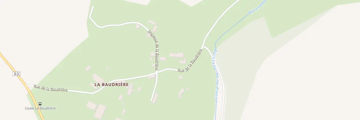 Plan du 4 Rue de la Baudrière à L’Orée-d’Écouves