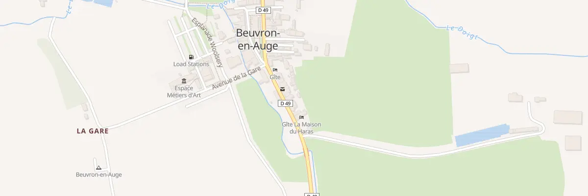 Plan du 11 Rue des Haras à Beuvron-en-Auge