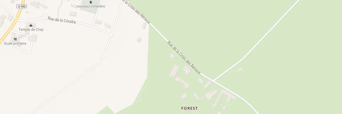 Plan du 5337 Forest à Chey