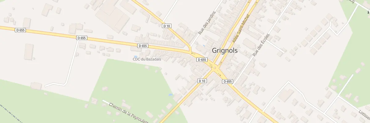 Plan du 8 Pl de la Bascule à Grignols