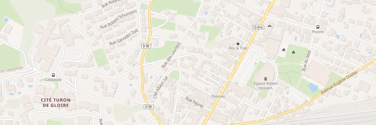 Plan du 11 Rue Louvain à Lourdes