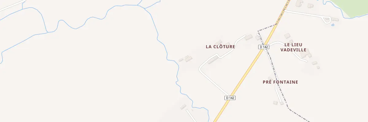 Plan du 1600 Rte de Villers-sur-Mer à Dozulé