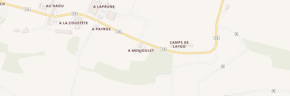 Plan du 5012 A Camps de Laygo à Sarragachies