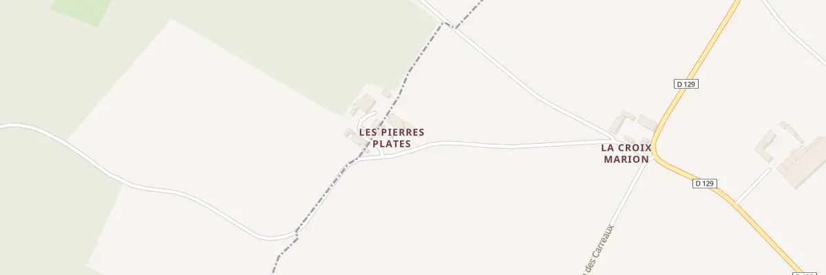 Plan du 76 Rte de la Croix Marion à Neuillé