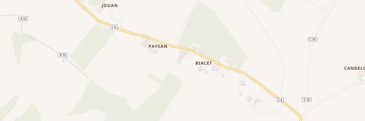 Plan du 2580 Rte de la Mairie à Arblade-le-Haut