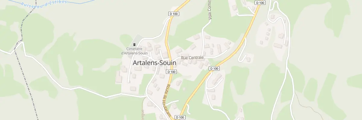 Plan du 5026 Le Bourg à Artalens-Souin