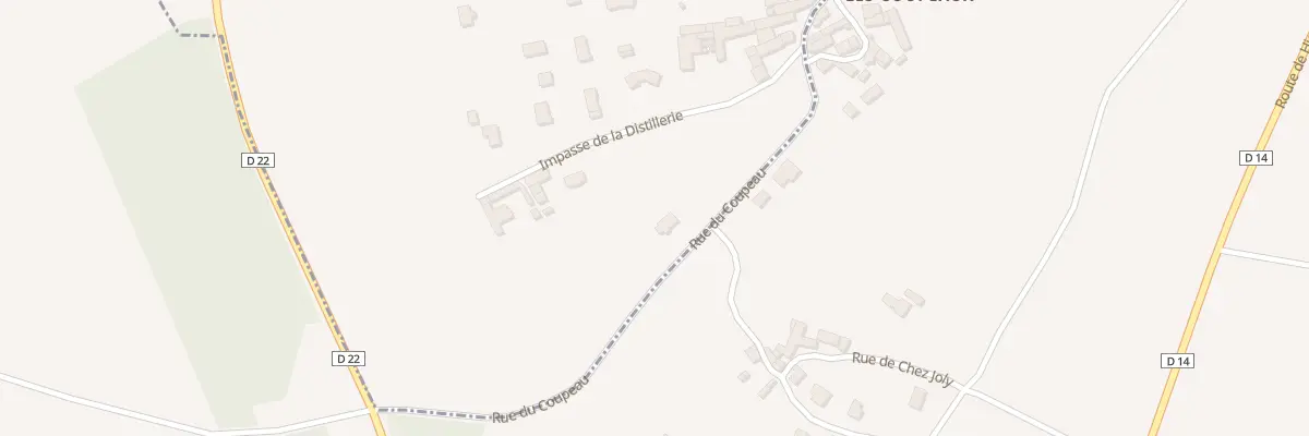 Plan du 5236 Font Morte à Mosnac-Saint-Simeux