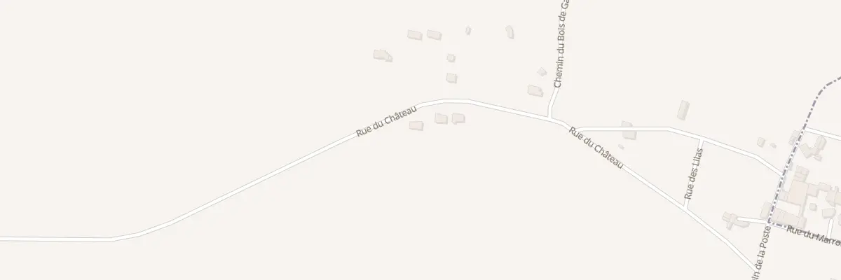 Plan du 7 Rue du Château à Mérignac