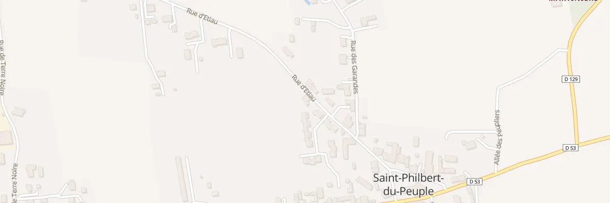 Plan du 15 Rue d’Etiau à Longué-Jumelles